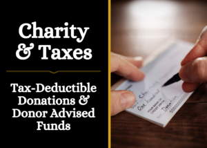 charity and taxes